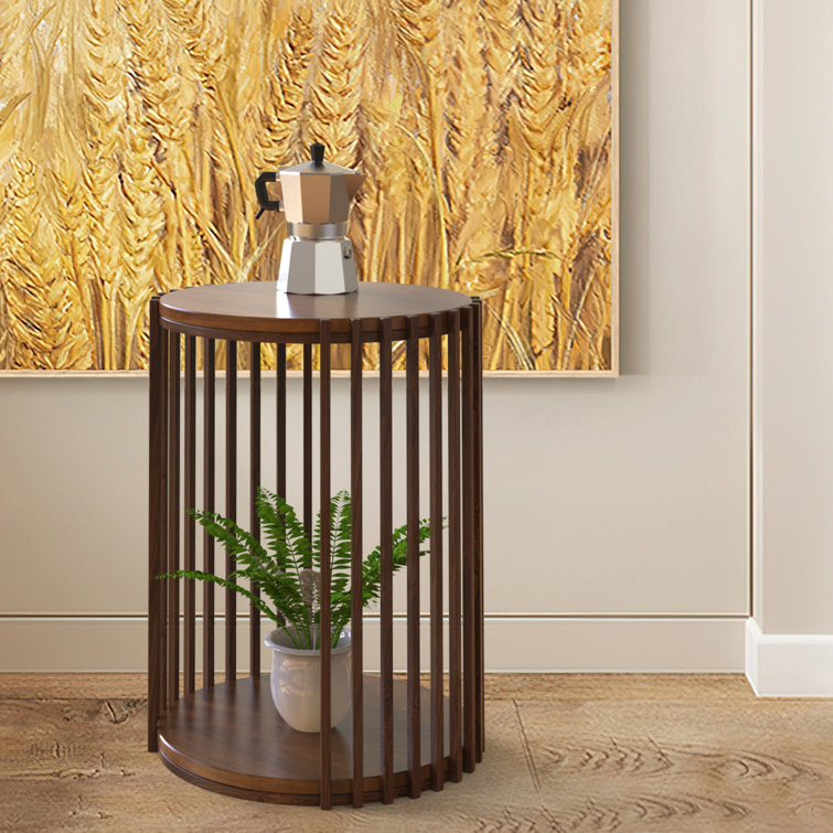 Latitude Run® Cinna Drum End Table Wayfair